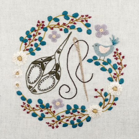 Kit de broderie - Jolis ciseaux