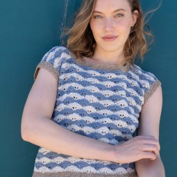 Kit de tricot - Cardigan - Blue jeans