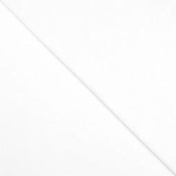 Tissu jersey uni - Blanc