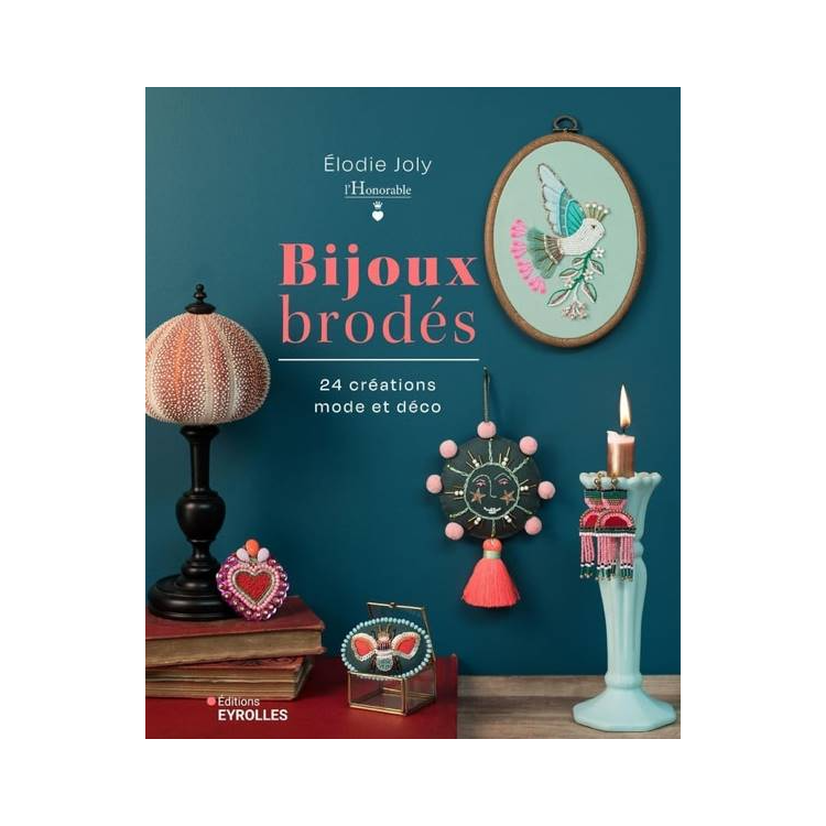 Livre - Bijoux brodés