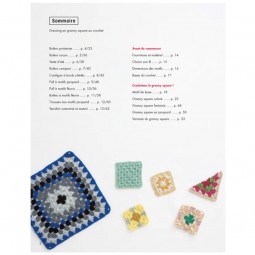 Livre - Dressing en granny square au crochet