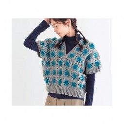 Livre - Dressing en granny square au crochet