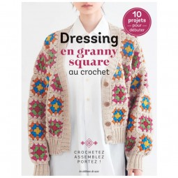 Livre - Dressing en granny square au crochet