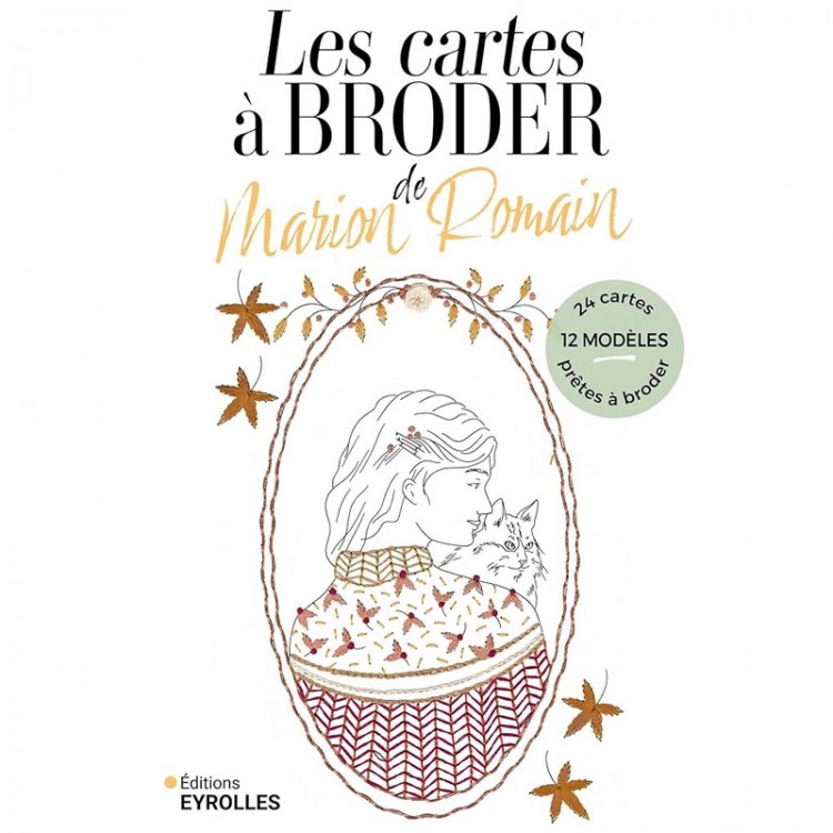 Livre - Les cartes à broder de Marion Romain