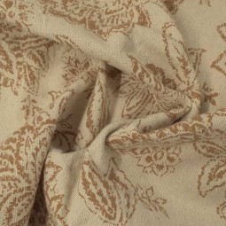 Tissu Coton lavé - Ceylan peanut