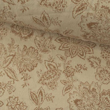Tissu Coton lavé - Ceylan peanut