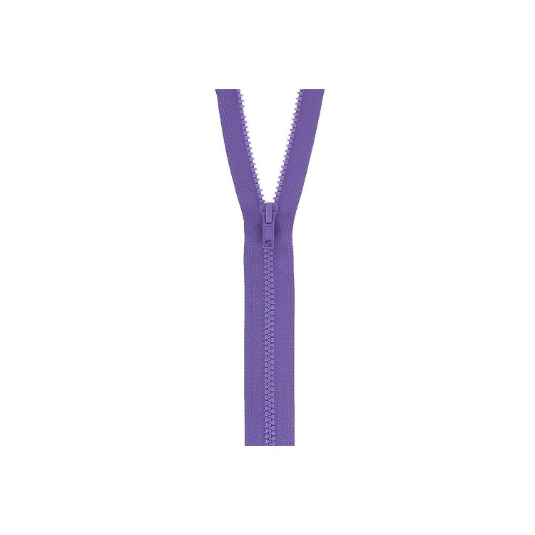 Fermeture à glissière injectée séparable n°5 - Violet