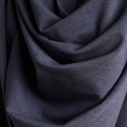 Tissu Atelier Brunette - Jersey modal deep charcoal