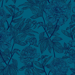 Tissu Anna Maria Horner - Indelibile - Poeny ocean