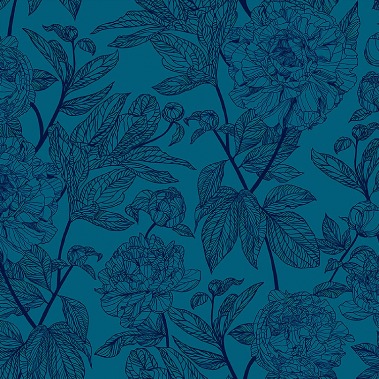 Tissu Anna Maria Horner - Indelibile - Poeny ocean