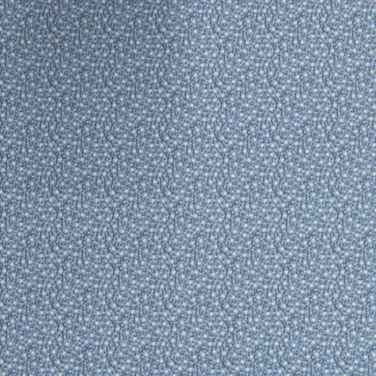 Tissu fantaisie - Jasmin blue - Petites fleurs