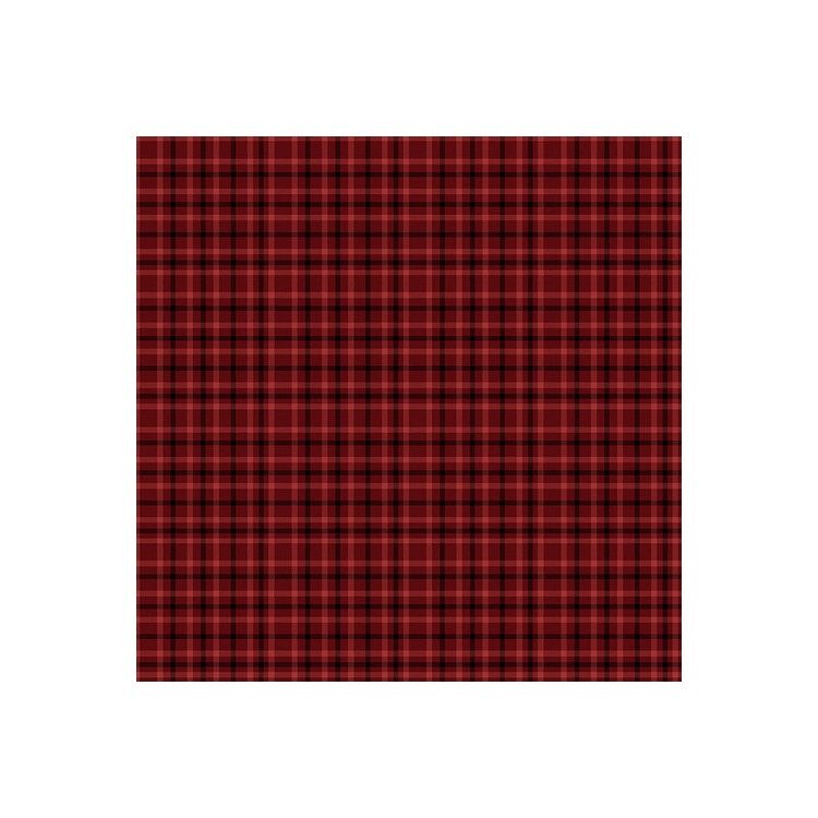 Tissu fantaisie - One sister yarn dyes - Red and black