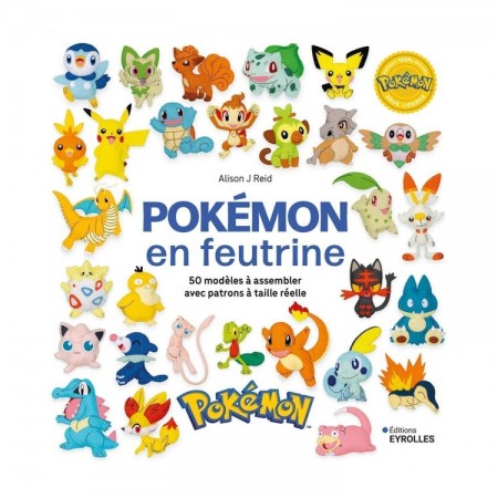 Livre - Pokémon en feutrine