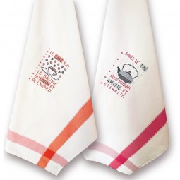 Fiche de broderie Lilipoints - Les minis - Le café et le thé