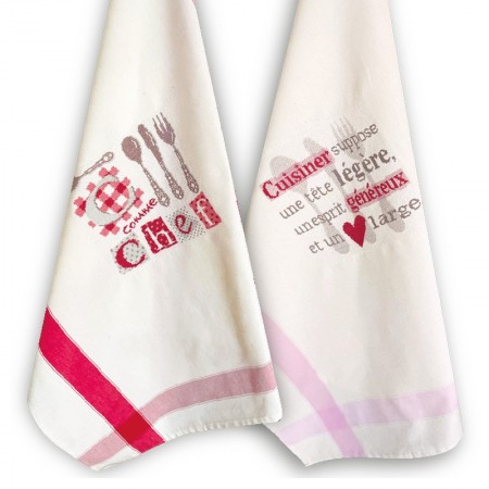 Fiche de broderie Lilipoints - Les minis - Cuisiner