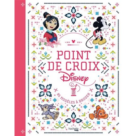 Livre - Point de croix Disney
