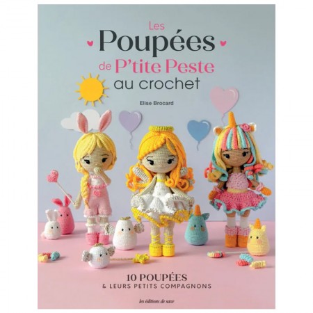 Livre - Les petites poupées de P'tite Peste au crochet