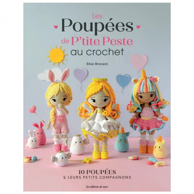 Livre - Les petites poupées de P'tite Peste au crochet