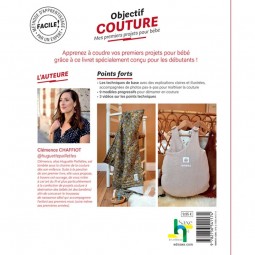Livre - Objectif couture Mes premiers projets pour bébé