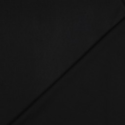 Tissu viscose extensible - Noir