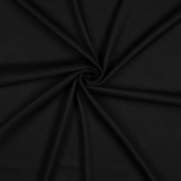 Tissu viscose extensible - Noir