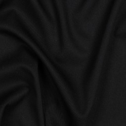 Tissu viscose extensible - Noir