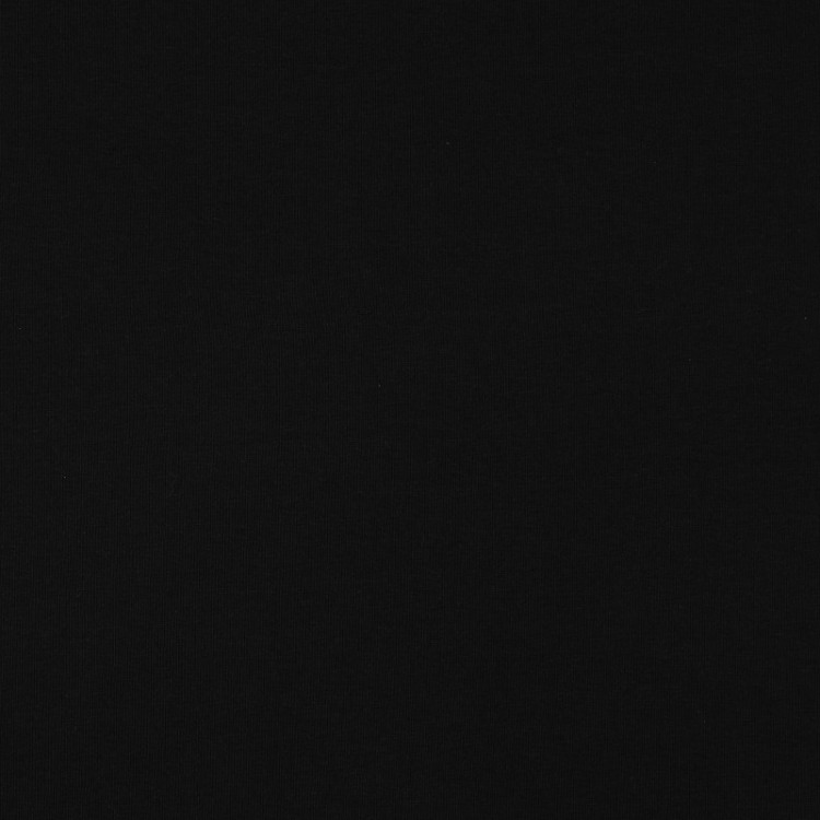 Tissu jersey biologique - Uni Noir encre