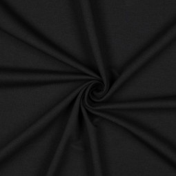 Tissu sweat biologique french terry - Noir