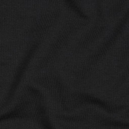 Tissu sweat biologique french terry - Noir