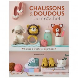 Livre - Chaussons et doudous au crochet