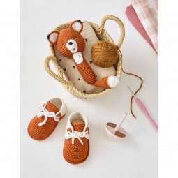 Livre - Chaussons et doudous au crochet