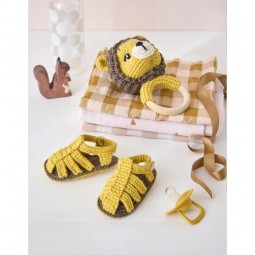 Livre - Chaussons et doudous au crochet