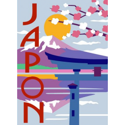 Canevas Margot de Paris - Japon