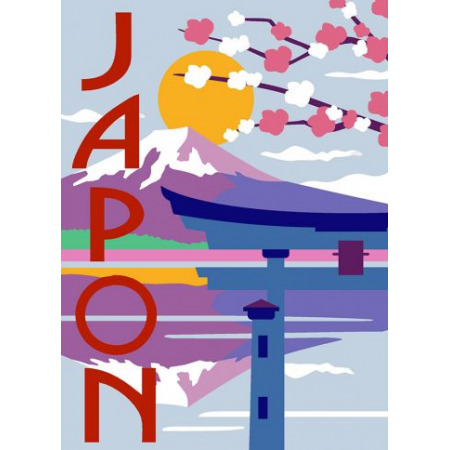 Canevas Margot de Paris - Japon