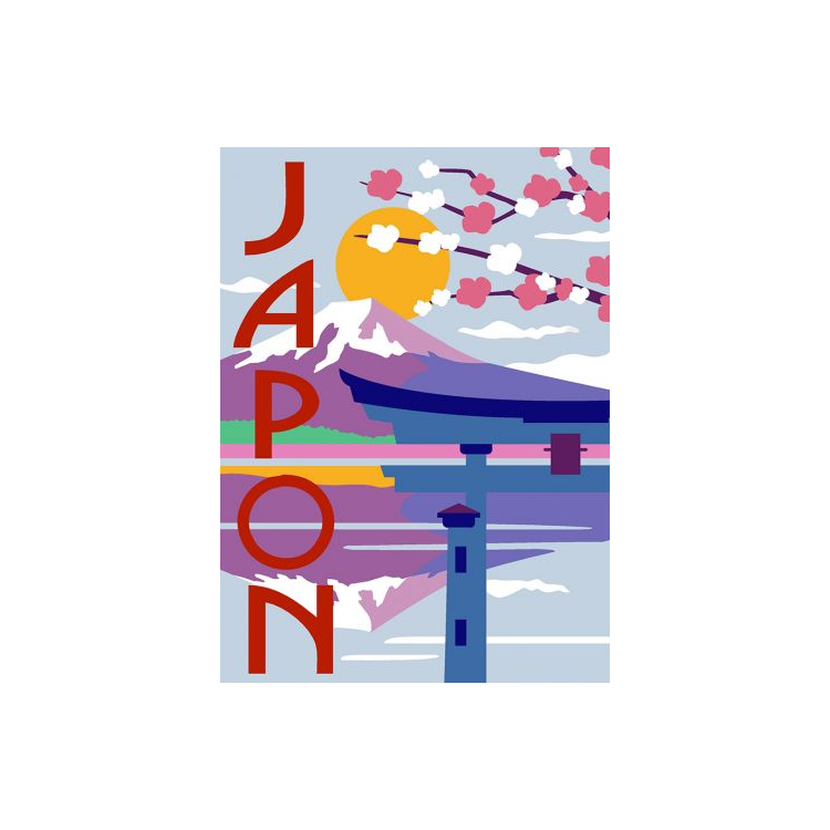 Canevas Margot de Paris - Japon