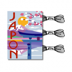 Kit canevas Margot de Paris - Japon