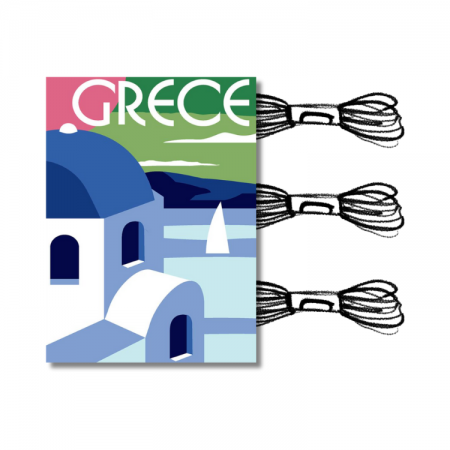 Kit de canevas Margot de Paris - Grèce