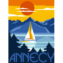 Kit de canevas Margot de Paris - Annecy