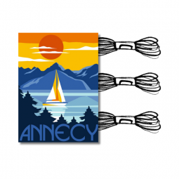 Kit de canevas Margot de Paris - Annecy