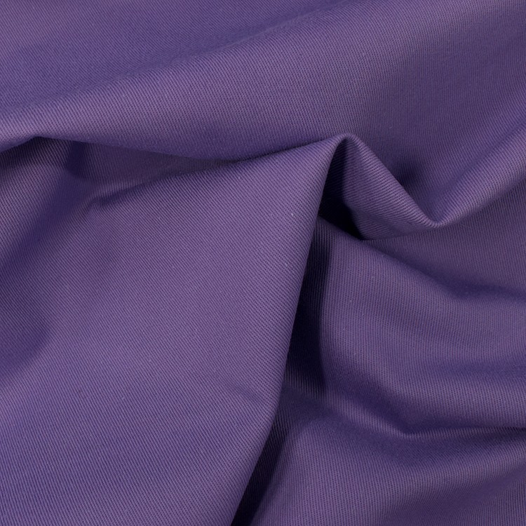 Tissu gabardine - Sergé violet
