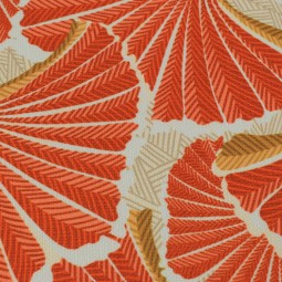 Toile extérieure - Sésame terracotta