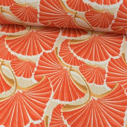 Toile extérieure - Sésame terracotta