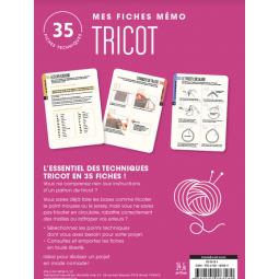 Livres - Mes fiches mémo tricot