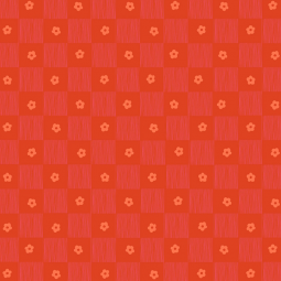 Tissu Ruby Bee Blenders - Footpath rose