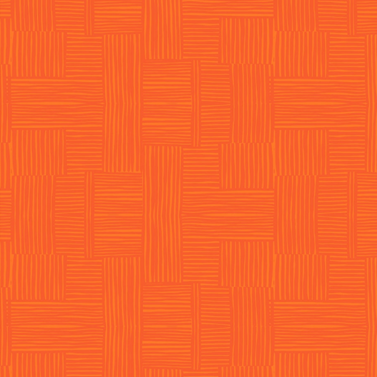 Tissu Ruby Bee Blenders - Woven marigolg mandarine