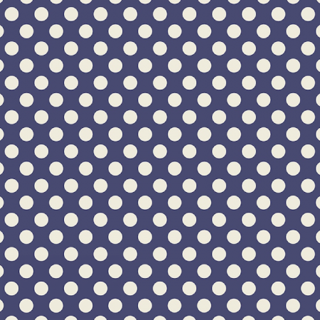 Tissu viscose - Blue dots