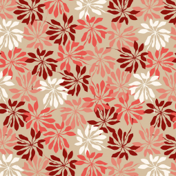 Tissu viscose - Feuillage d'été