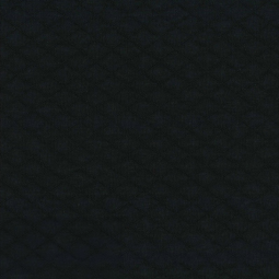 Tissu sweat Light & Lush - Matelassé Noir