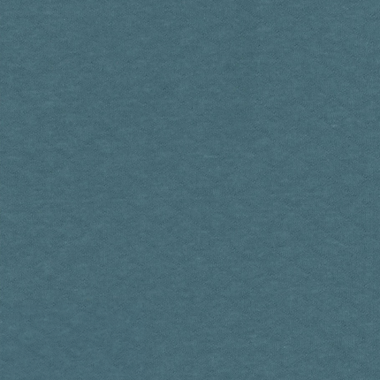 Tissu sweat Light & Lush - Matelassé bleu