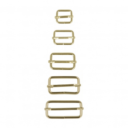 Boucle de réglage métal or